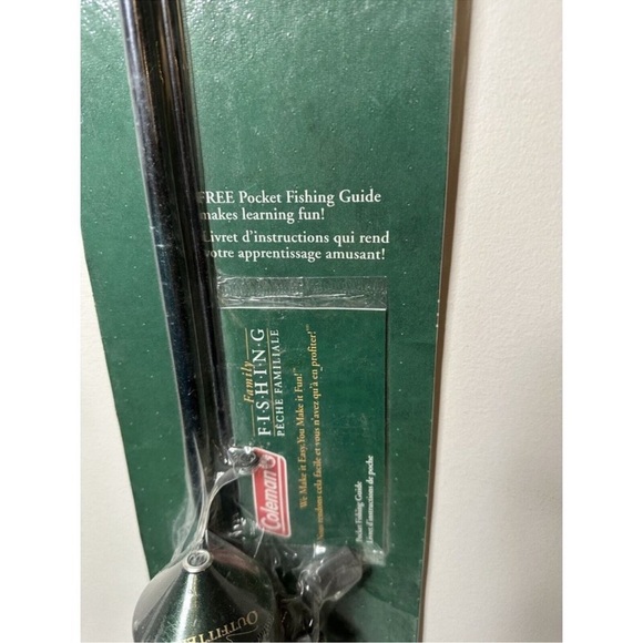 Sold New 1997 Coleman Family Fishing  Spinning/ Spinning Cast Combo Outfit - Picture 9 of 14